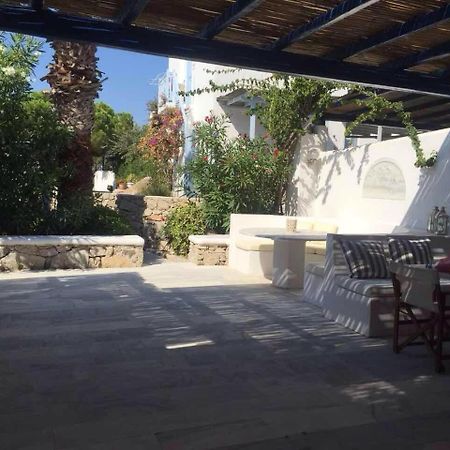 Вилла Mykonian House With Shared Pool Орнос Экстерьер фото